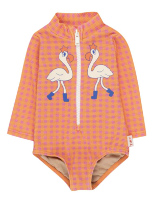 FLAMINGOS BABY SWIMSUIT