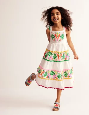 Tiered Twirly Ric Rac Dress