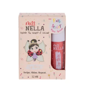 Pink Secret Lip Gloss: Natural Kids’ Shine