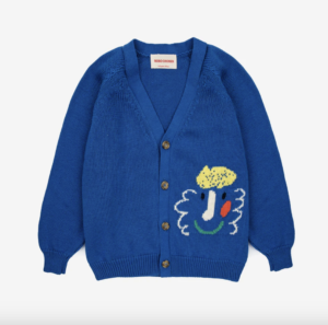 Bobo Choses Happy Mask Cardigan