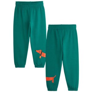 Mini Rodini Dog Sweatpants Green