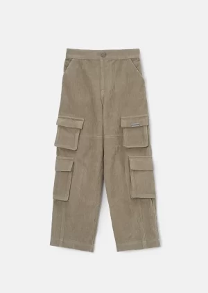 Carlton Stone Cord Skater Trouser