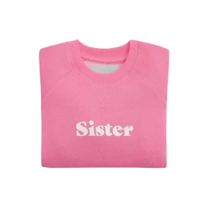 HOT PINK ‘SISTER’ SWEATSHIRT