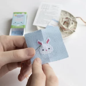 Matchbox Cross Stitch | Marvling Bros | Bunny Rabbit