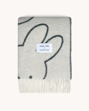 Miffy Blanket White Black