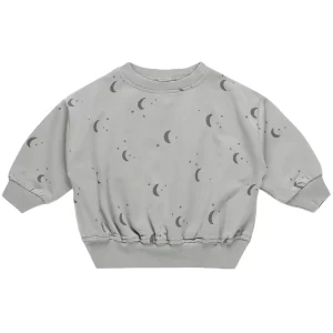 Relaxed Sweatshirt in Moons by Quincy Mae