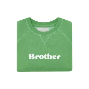 GRASS GREEN ‘BROTHER’ SWEATSHIRT