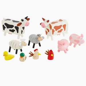 Wooden Farm Animals