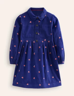 Aubrey Puff Sleeve Shirt Dress