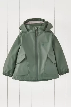 Grass & Air Khaki Waterproof Rainster Jacket