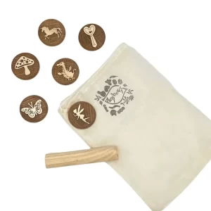 Wooden Playdough Stamps