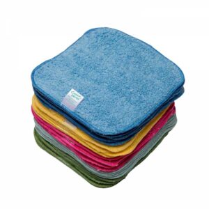 ORGANIC cotton reusable wipes – RAINBOW