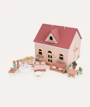 Wooden Portable Dollhouse