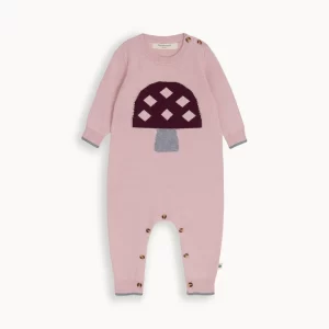 Sorrel – Dusty Pink Mushroom Knit Playsuit