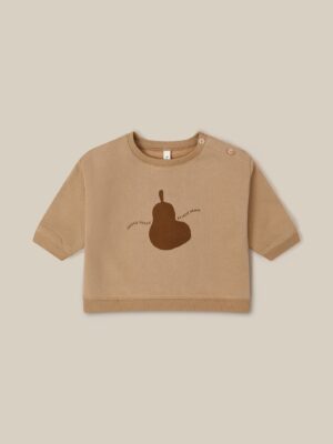 Pear Slogan Sweatshirt