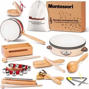 Montessori Wooden Music Instruments Set